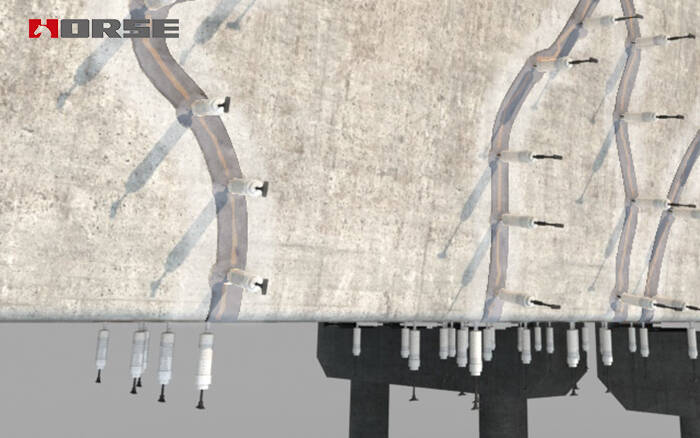 cầu vết nứt sửa chữa-epoxy vết nứt tiêm