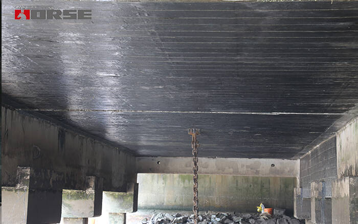 Bao bì CFRP để hạn chế biến dạng của cấu trúc và tăng cường thêm cấu trúc vết nứt