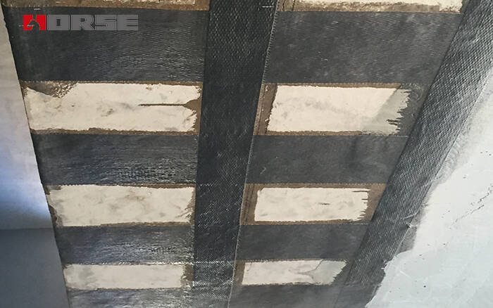 Tăng cường chùm bằng bọc sợi carbon