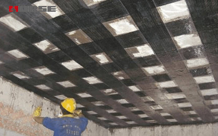 CFRP tăng cường tấm bê tông thép