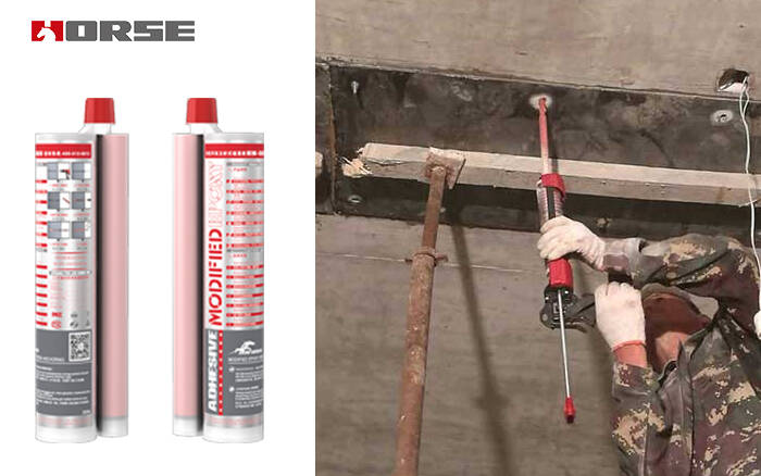 Post cài đặt kết nối thép bằng cách sử dụng neo hóa học