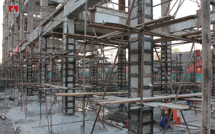 Tấm thép liên kết epoxy cho cột