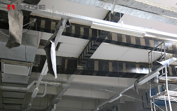 Củng cố động đất cấu trúc bằng vải sợi carbon Củng cố động đất cấu trúc bằng vải sợi carbon