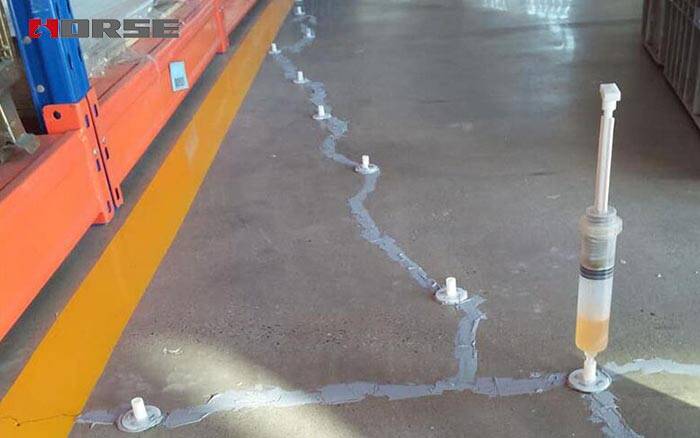 Sửa chữa vết nứt bằng chất dính ép epoxy Sửa chữa vết nứt bằng chất dính ép epoxy