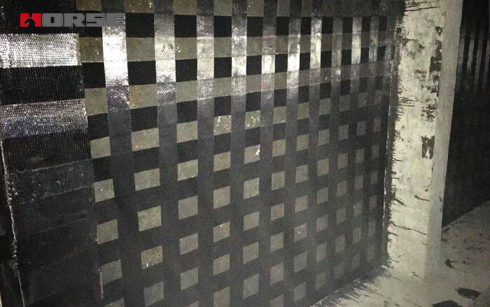 retrofitting tấm với FRP bọc