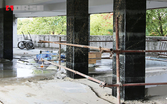 Cột bê tông bọc polyme gia cường sợi (FRP)