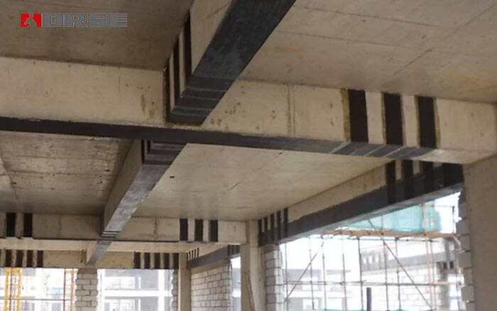 Vải sợi carbon dùng cho các vết nứt kết cấu