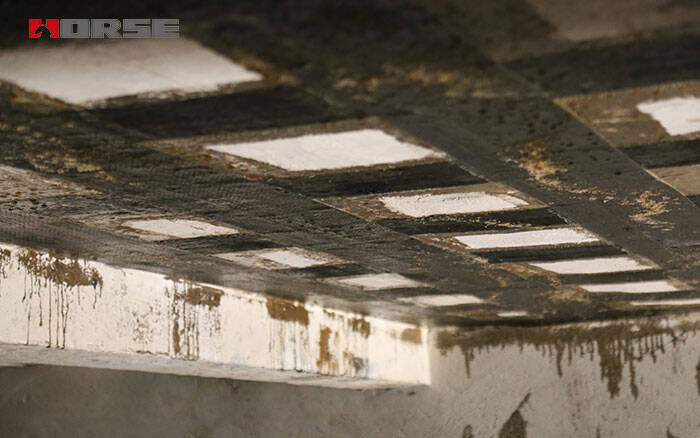 Bê tông cải tạo bằng vải sợi carbon