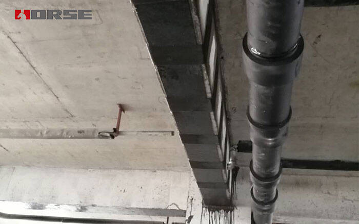 sửa chữa vết nứt bằng vải gia cố sợi carbon
