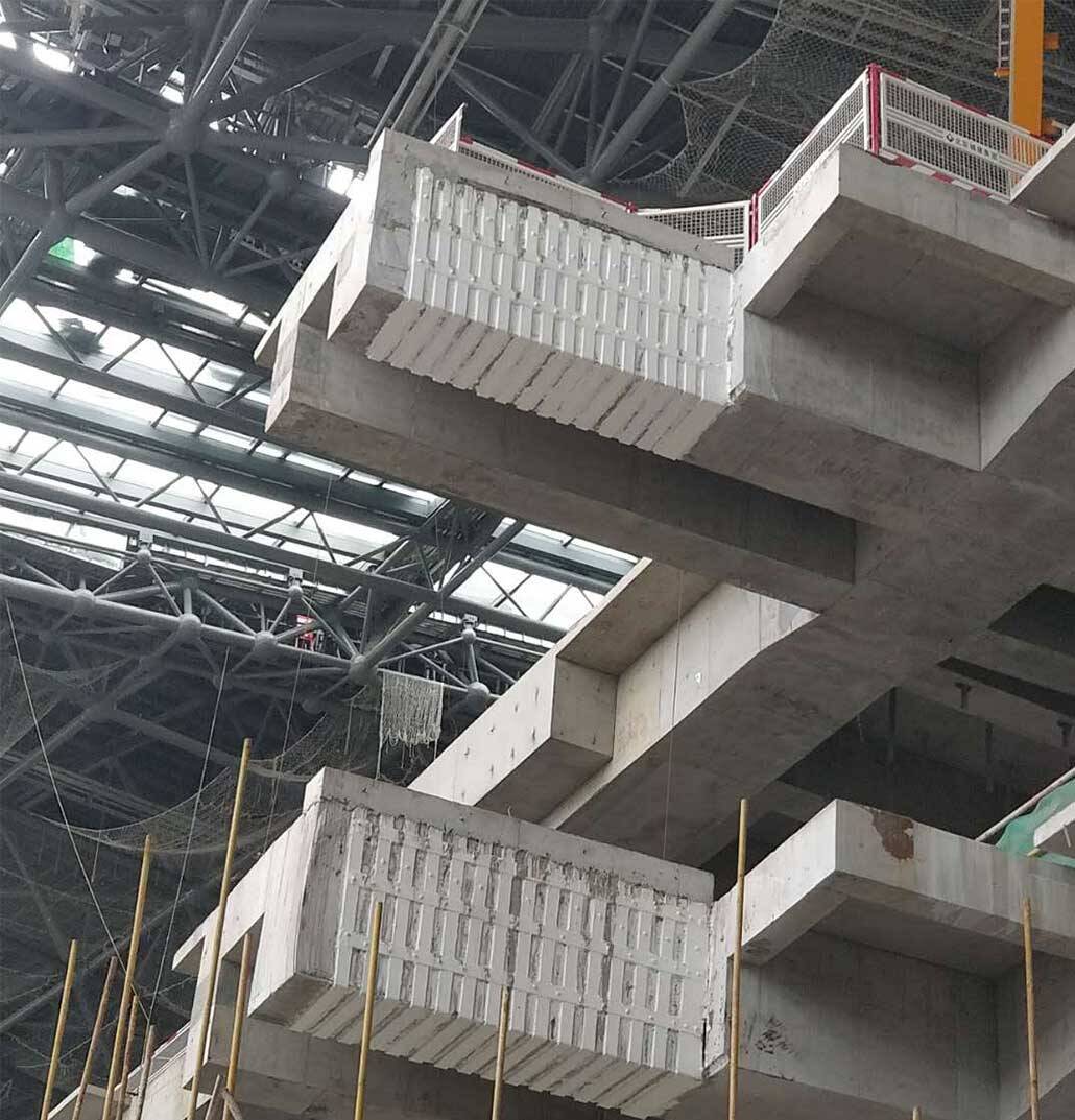 Sân bay mới Bắc Kinh được gia cố bằng thép tấm