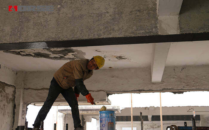 Sửa chữa và bảo trì tòa nhà cũ - Vải sợi carbon đơn hướng