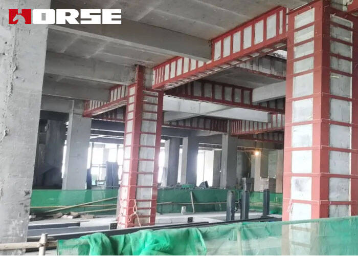 Gia cố cột khách sạn Gia cố cột khách sạn