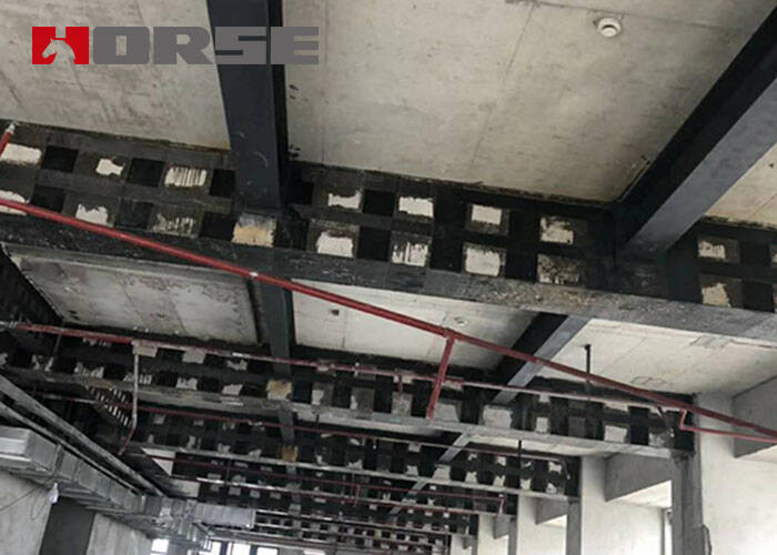 Dầm bê tông cốt sợi carbon không đủ cường độ