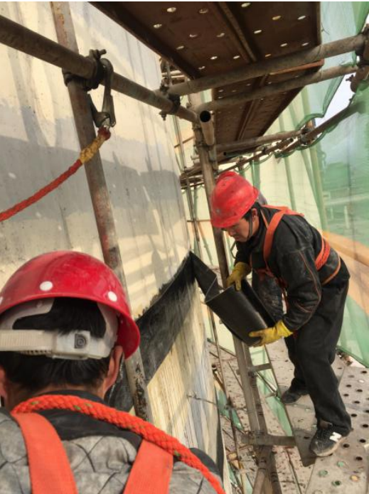 Sợi carbon CFRP liên kết với silo Sợi carbon CFRP liên kết với silo