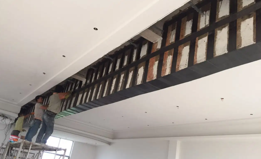 Dầm gia cường sợi carbon có khả năng uốn không đủ Dầm gia cường sợi carbon có khả năng uốn không đủ
