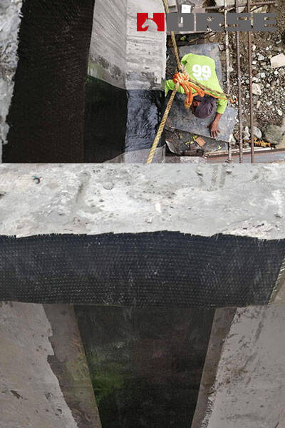 HM-30 CFRP trên các mối nối của dầm tại cầu Mati-Maragusan
