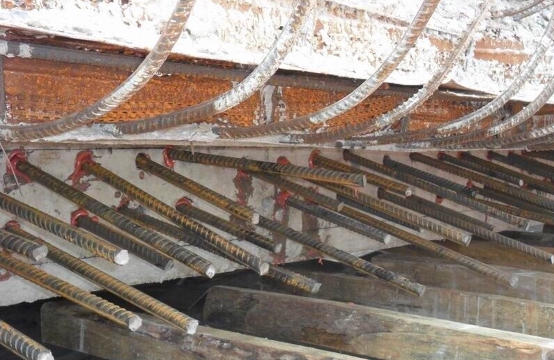 Rebaring Work in RCC Columns & Wall by Horse Chemical Anchor Rebaring Work in RCC Columns & Wall by Horse Chemical Anchor