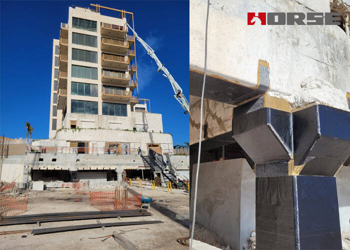 cột bọc carbon mexico