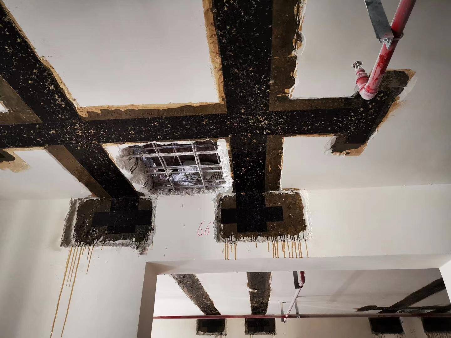 sửa chữa kết cấu bằng sợi carbon