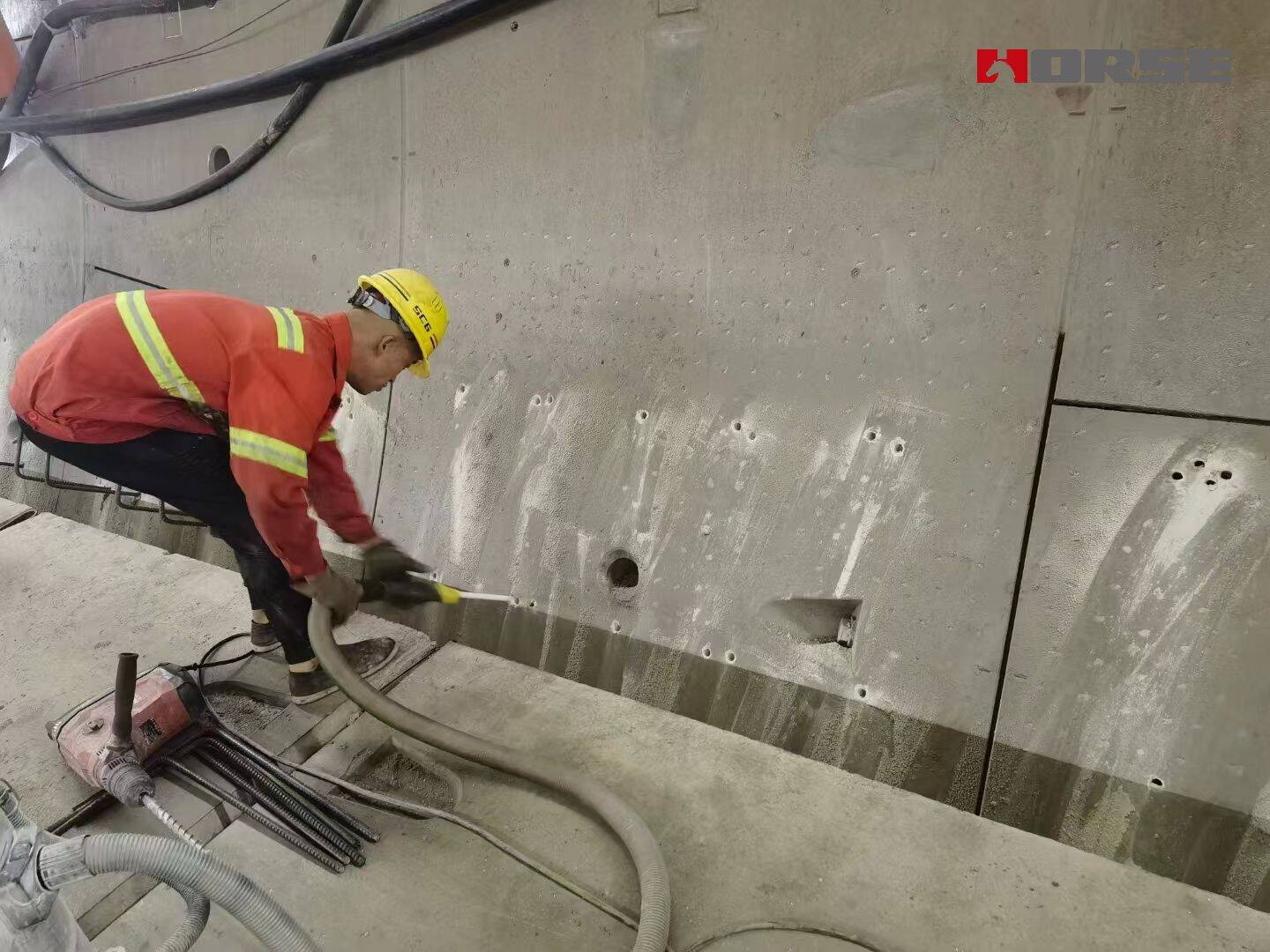HM-500 Tiêm Epoxy để liên kết kết cấu đường hầm