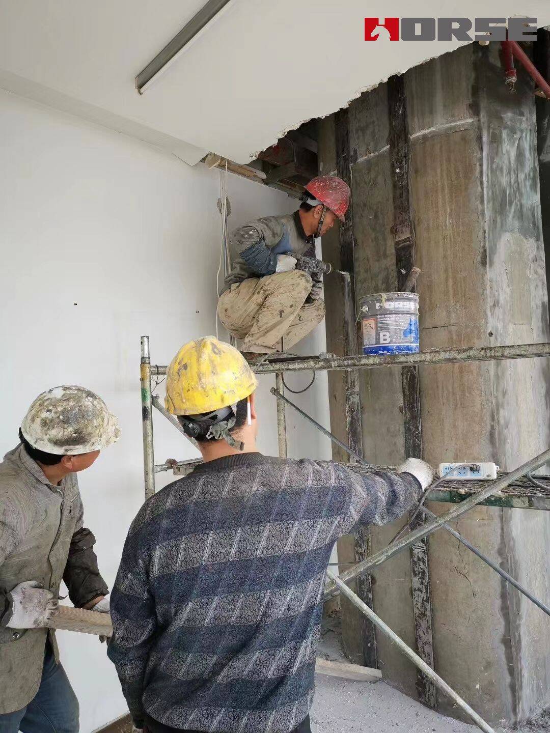 sửa chữa cột bê tông
