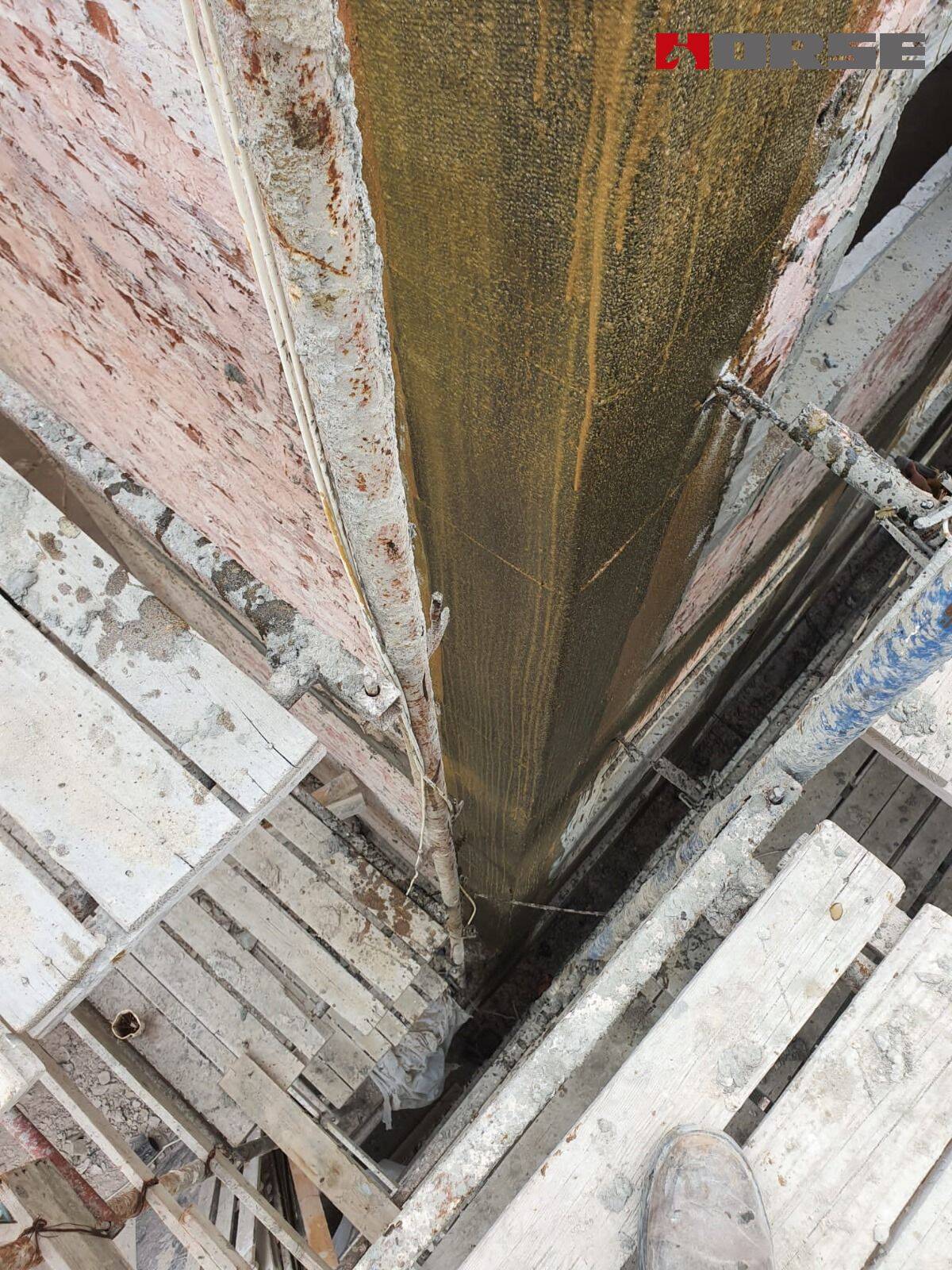 Cải tạo kết cấu tường bằng CFRP và neo sợi carbon