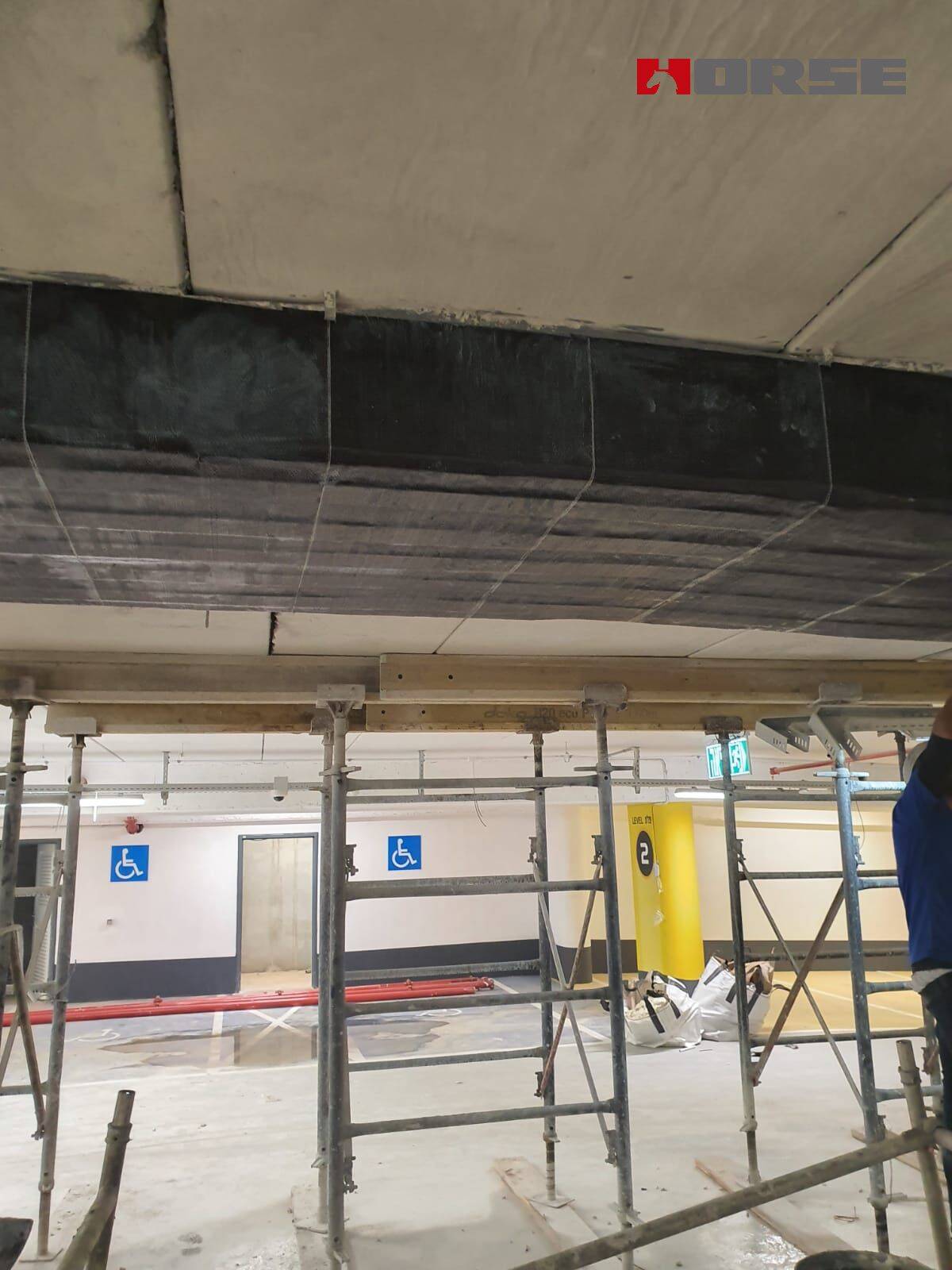Cải tạo bằng sợi carbon và tấm CFRP