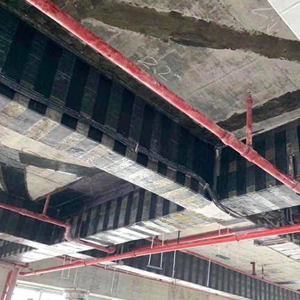 Vật liệu sợi carbon cho kết cấu gia cố