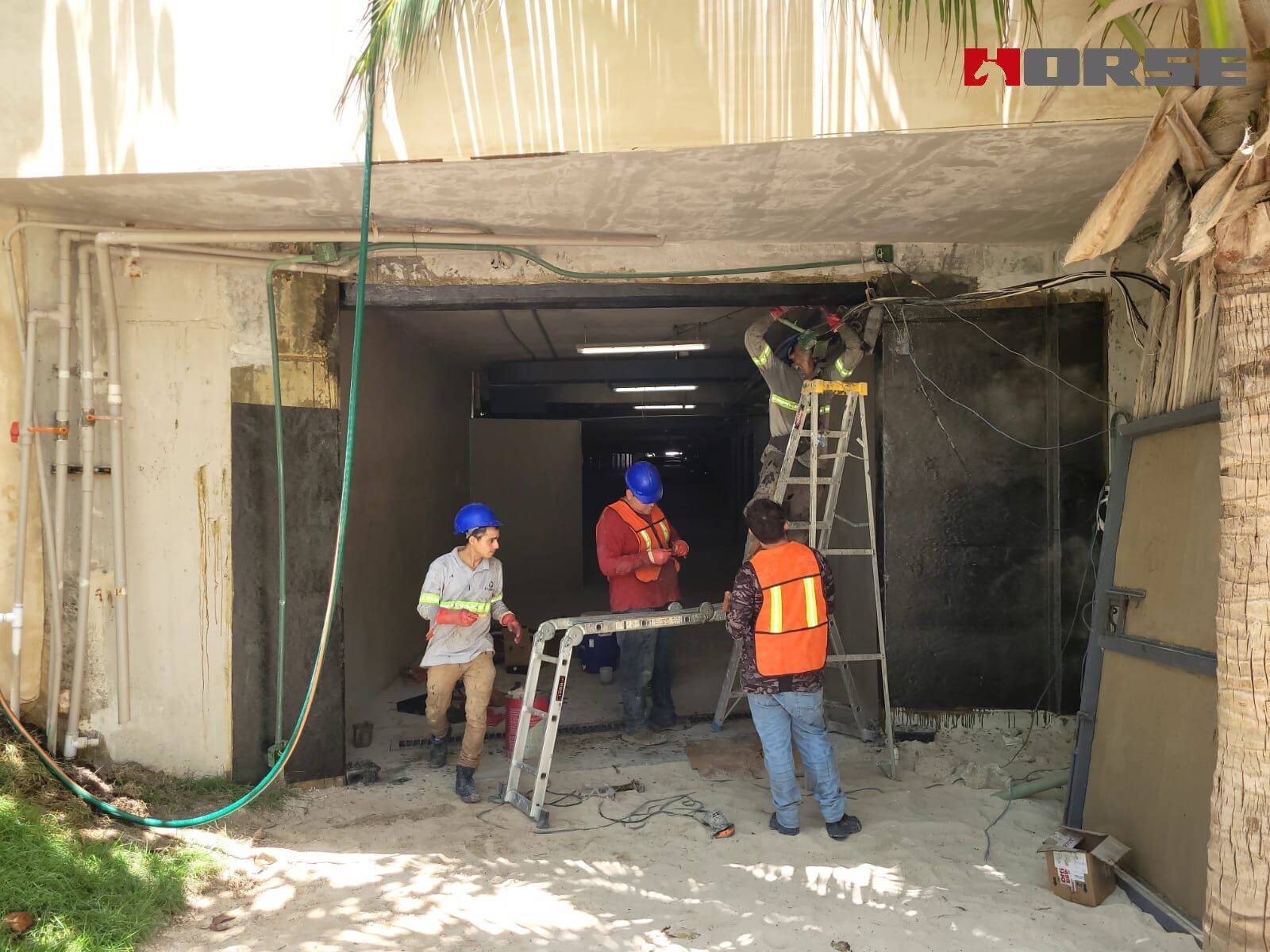 sợi carbon gia cố dầm và cột