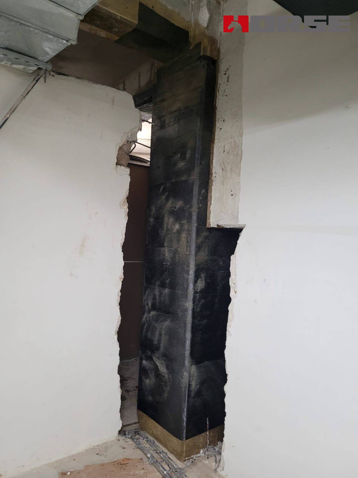 sợi carbon gia cố dầm và cột
