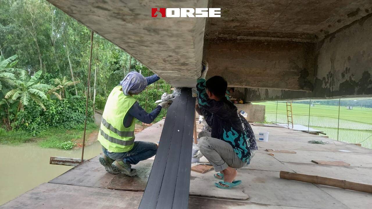 Hệ thống Composite CFRP gia cố cầu bằng thanh cốt thép bị ăn mòn