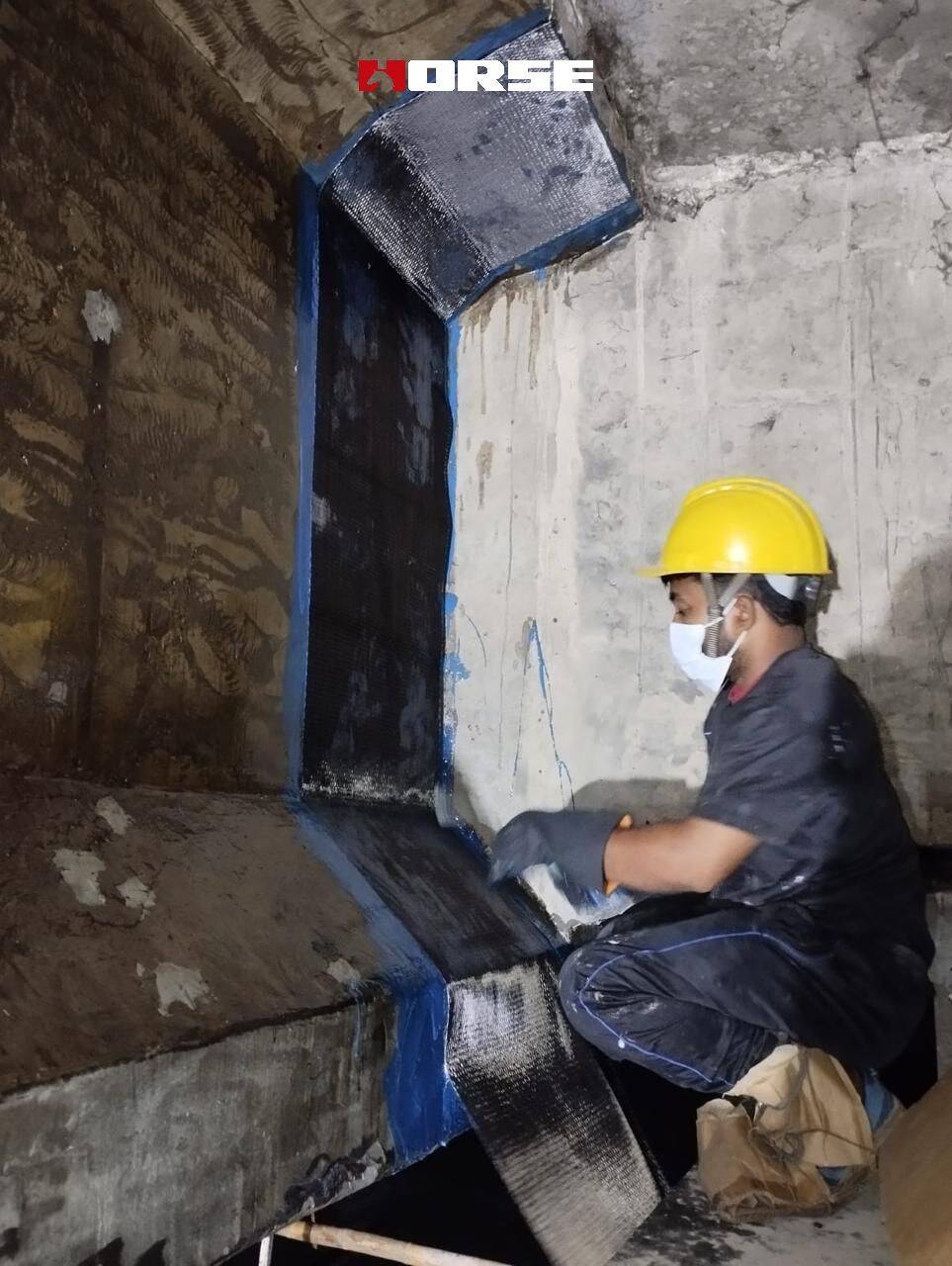 Hệ thống Composite CFRP gia cố cầu bằng thanh cốt thép bị ăn mòn