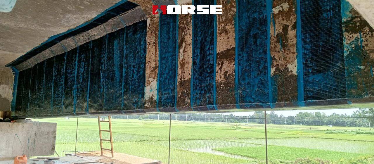 Hệ thống Composite CFRP gia cố cầu bằng thanh cốt thép bị ăn mòn