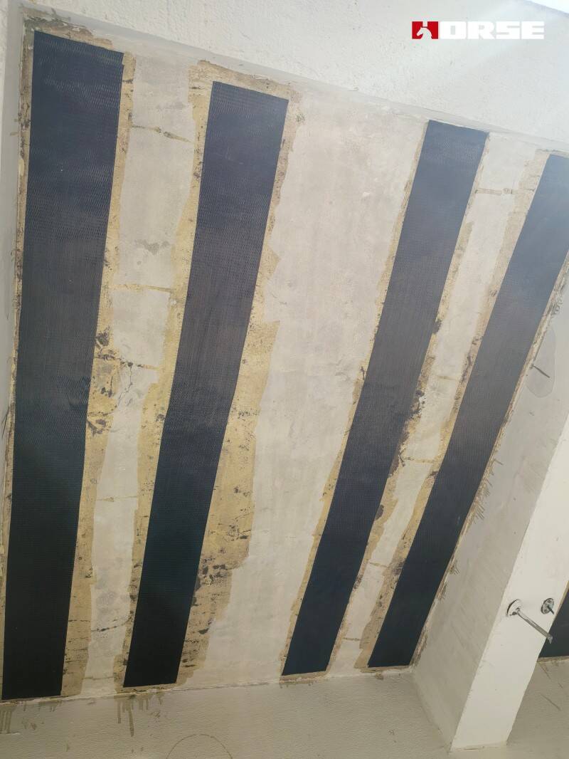 Gia cố sợi carbon cho vết nứt