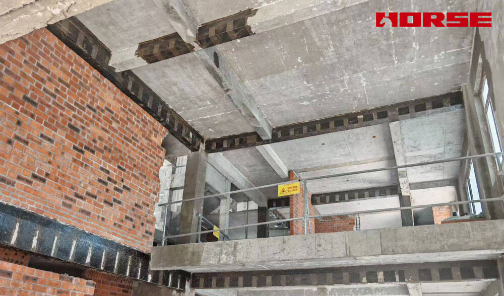 Carbon Fibers Are Suitable for Building Structural Strengthening