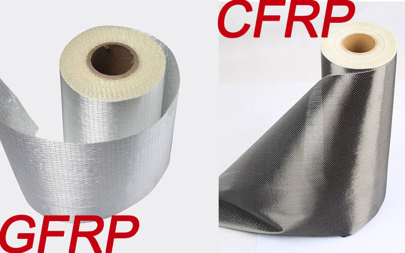 So sánh GFRP và CFRP trong gia cố kết cấu So sánh GFRP và CFRP trong gia cố kết cấu