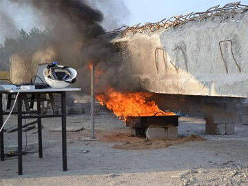 Gia cố cầu đường cao tốc sau hỏa hoạn bằng vải sợi carbon