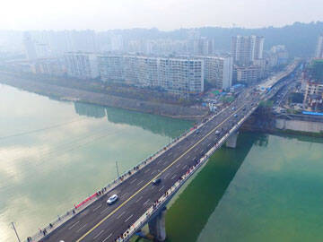 Bọc sợi carbon tăng cường và sửa chữa cầu cũ