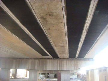 Ứng dụng vật liệu sợi carbon để gia cố cầu Đông Chí