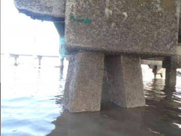 Sửa chữa và gia cố cọc vuông bê tông cho cầu cảng cũ bằng CFRP