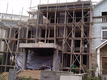 Gia cố biệt thự bằng hệ thống sợi carbon (CFRP)