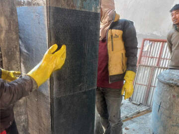 Sợi Carbon trong Cường độ nén cho Cột