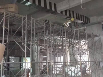 Sợi Carbon Sửa Chữa Các Vết Nứt Của Tấm Và Dầm Của Tòa Nhà